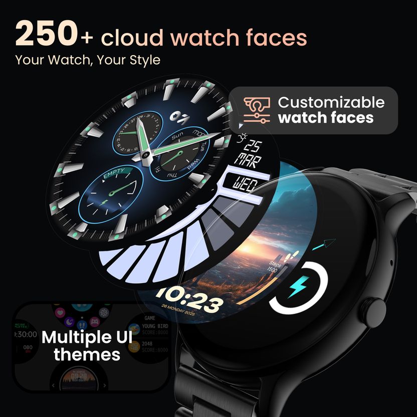 GOBOULT Dire 1.38 2.5D HD Display Smartwatch - Image 3