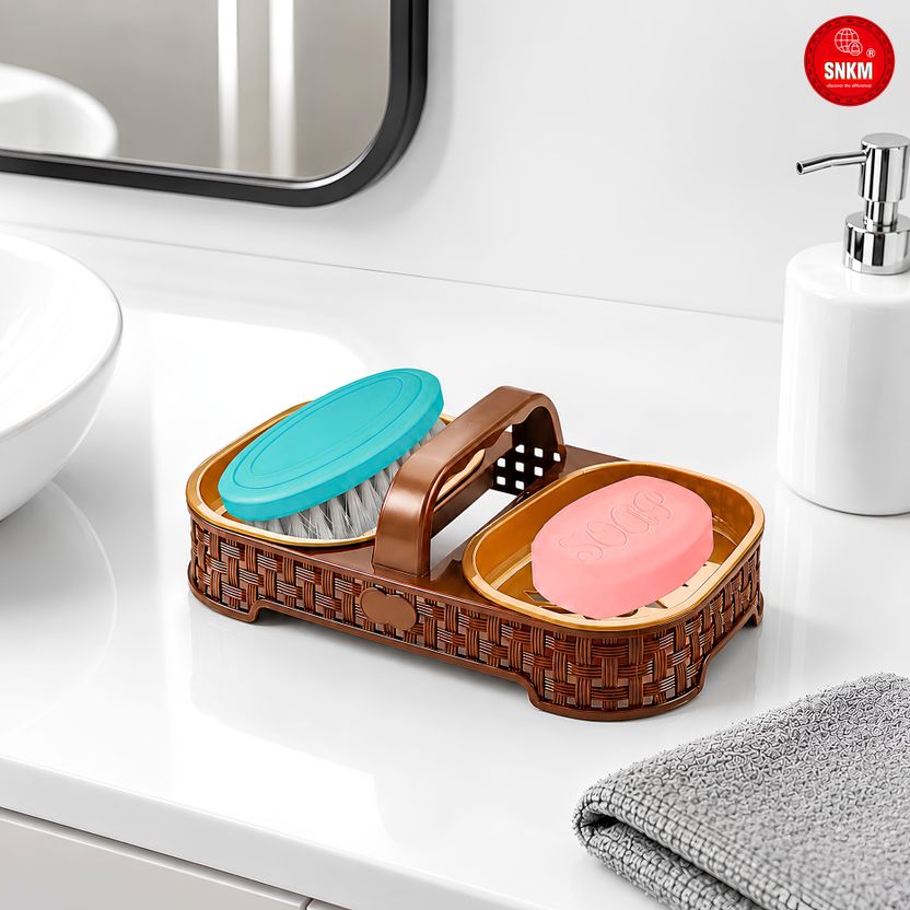 SNKM Dual Soap Box with Handle - Image 3