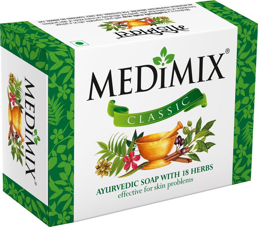 MEDIMIX क्लासिक आयुर्वेदिक सोप 18 Pack of 6 · 125 g (750 g total) - Image 4