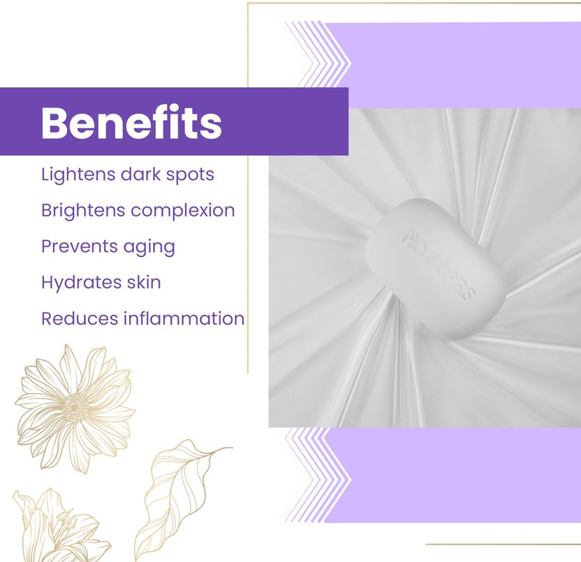 NO SCARS Kojic Acid & Glutathione Soap - Image 6