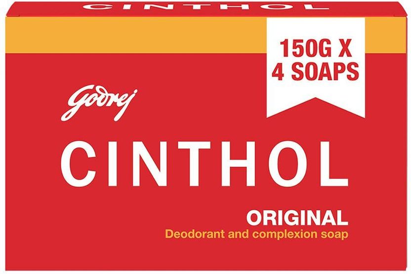 CINTHOL Original Soap 4 x 150g Pack of 4 · 150 g (600 g total) - Image 3