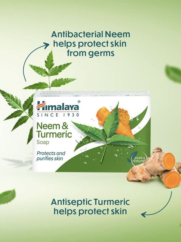 Himalaya Neem & Turmeric Soap 4 x 125g Pack of 4 · 125 g (500 g total) - Image 7