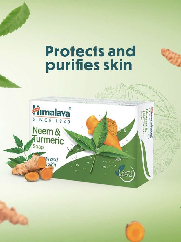 Himalaya Neem & Turmeric Soap 4 x 125g Pack of 4 · 125 g (500 g total) - Image 6