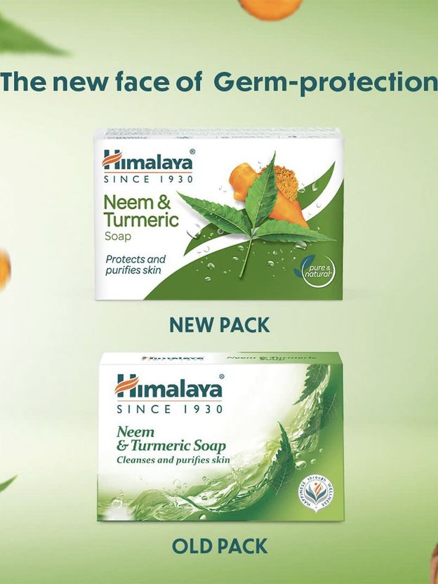Himalaya Neem & Turmeric Soap 4 x 125g Pack of 4 · 125 g (500 g total) - Image 5