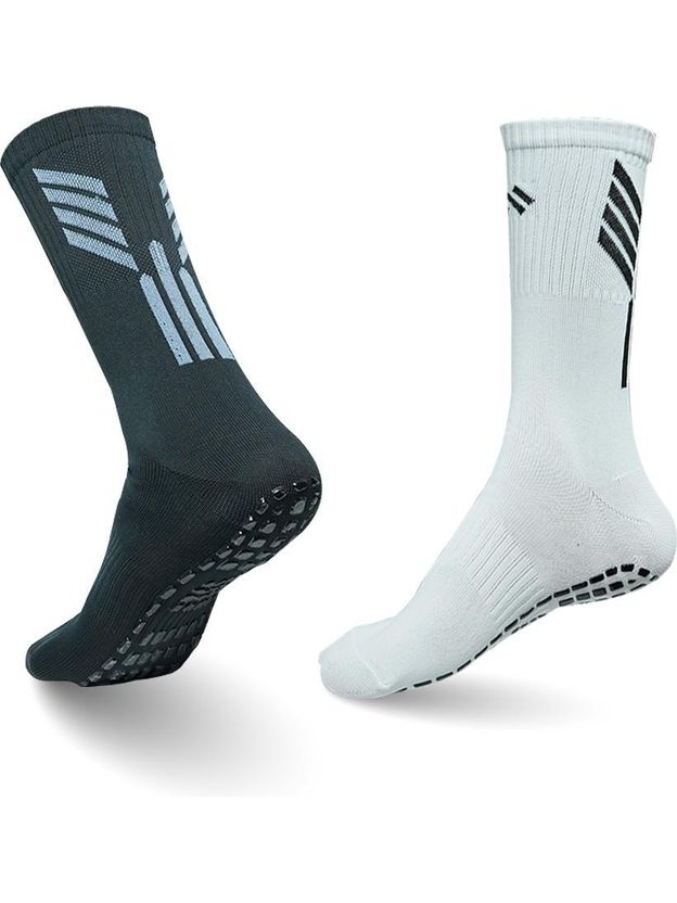 MIZAKI Men & Women Solid Calf Length Socks - Image 1