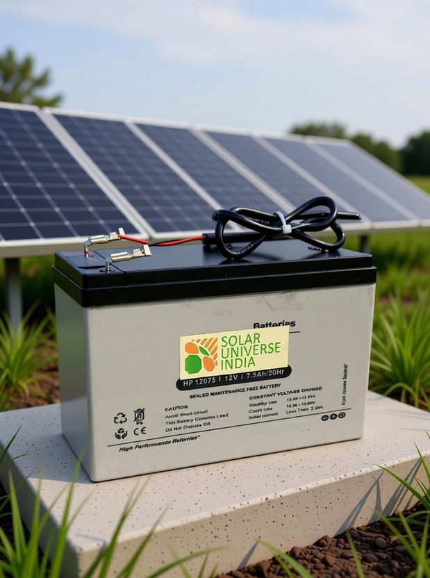 Solar Universe 7.5Ah 12V SMF Battery - Image 2