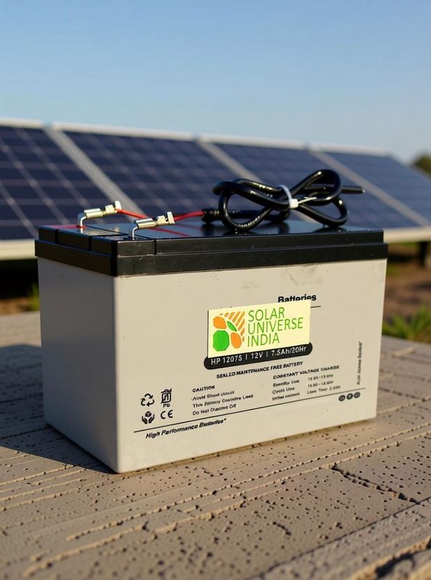 Solar Universe 7.5Ah 12V SMF Battery - Image 3