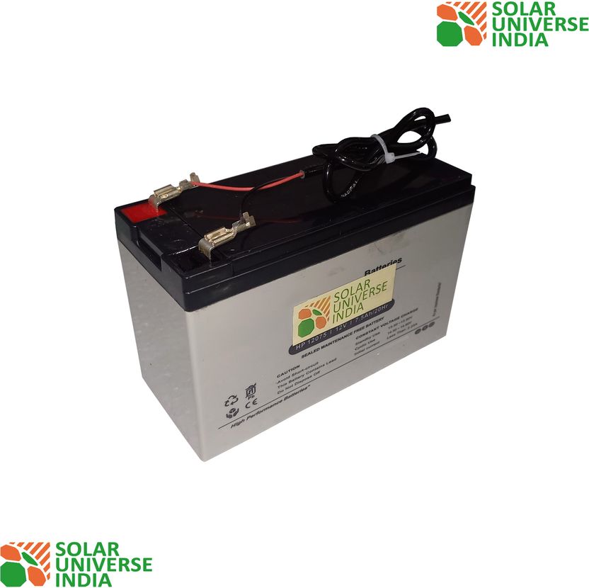 Solar Universe 7.5Ah 12V SMF Battery - Image 6