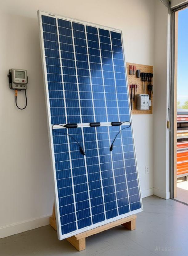 Loom Solar 600 Watt TOPCon Bifacial Panel - Image 2