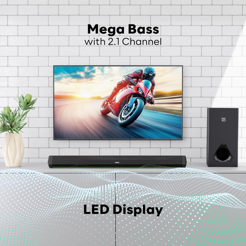 GOVO GOSURROUND 900 2.1 Soundbar with 6.5'' Subwoofer - Image 3