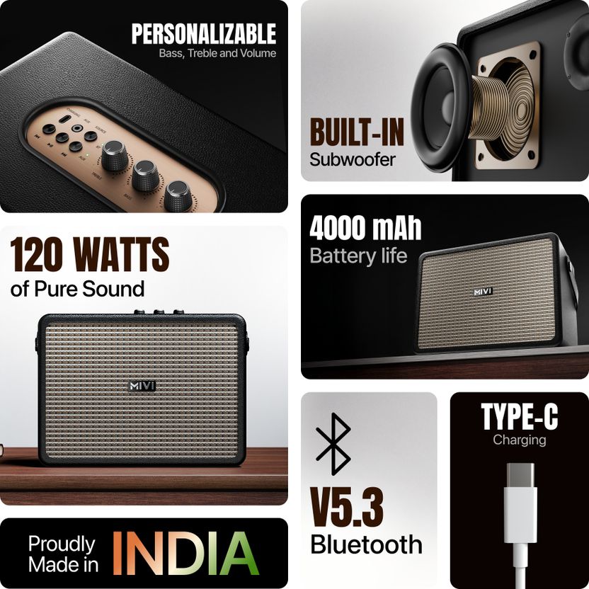 Mivi Superbox 120W Bluetooth Speaker - Image 2