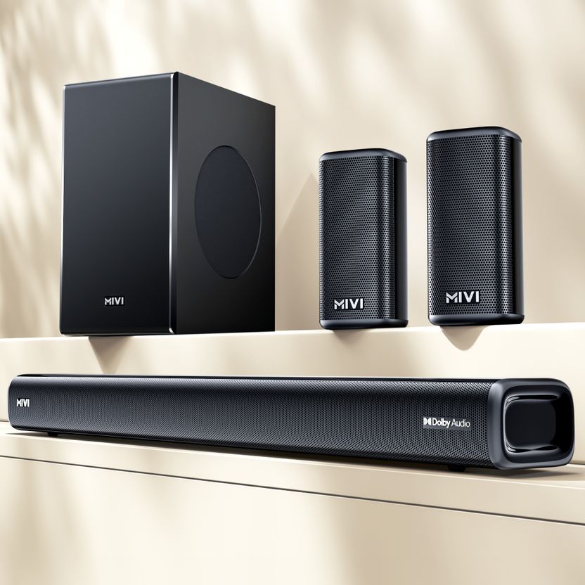 Mivi Fort H750 750W 5.1 Channel Soundbar - Image 1