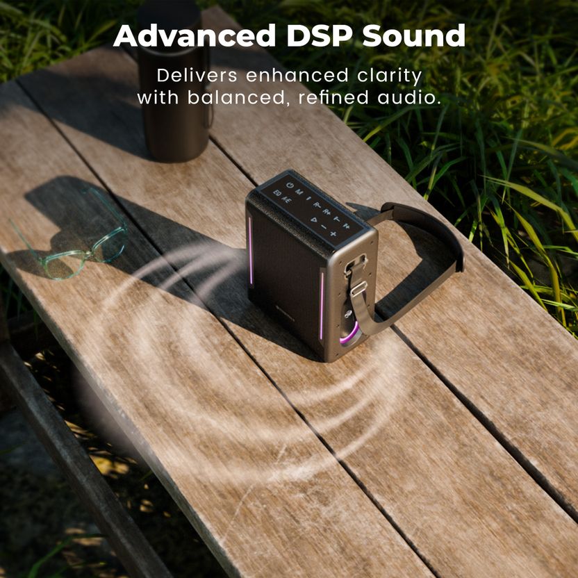 ZEBRONICS ZEB-PSPK 80 100W Bluetooth Speaker - Image 6