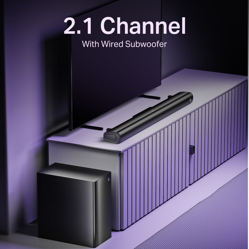boAt Aavante 2.1 2000 200W Bluetooth Soundbar Black - Image 3