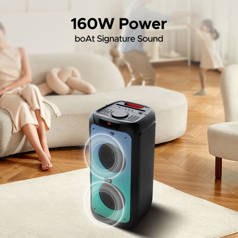 Buy boAt Partypal 390Playback 160W Bluetooth Tower Speaker - Image 4