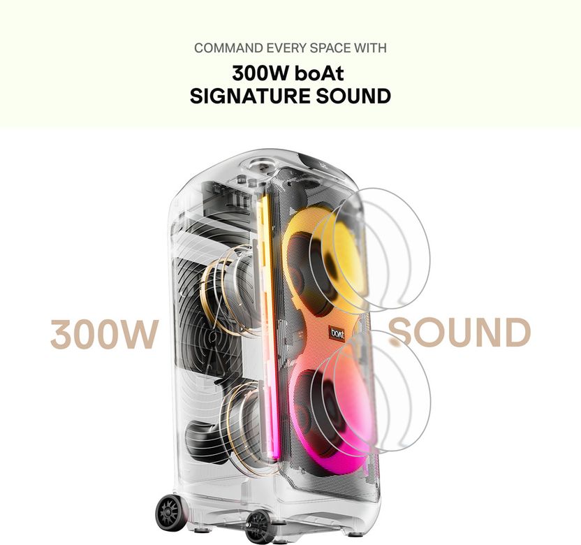 Buy boAt PartyPal 650 300W Bluetooth Tower Speaker - Image 4