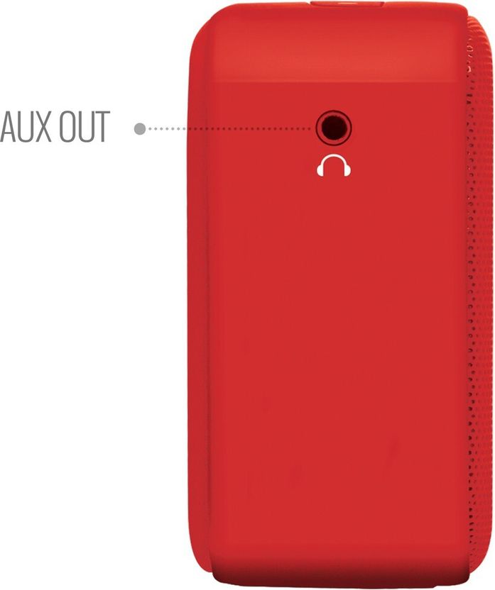 SAREGAMA Mini Hindi 5W Bluetooth Speaker (Sunset Red) - Image 4