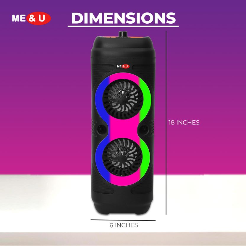 ME&U Infinity 10 Hours Bluetooth Karaoke Mic - Image 4