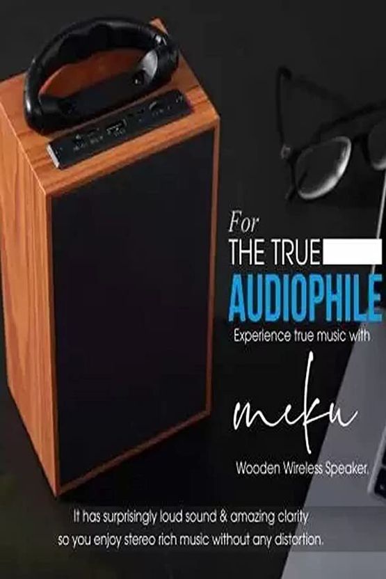Bxeno Wooden Bluetooth Speaker DJ 10 - Image 2