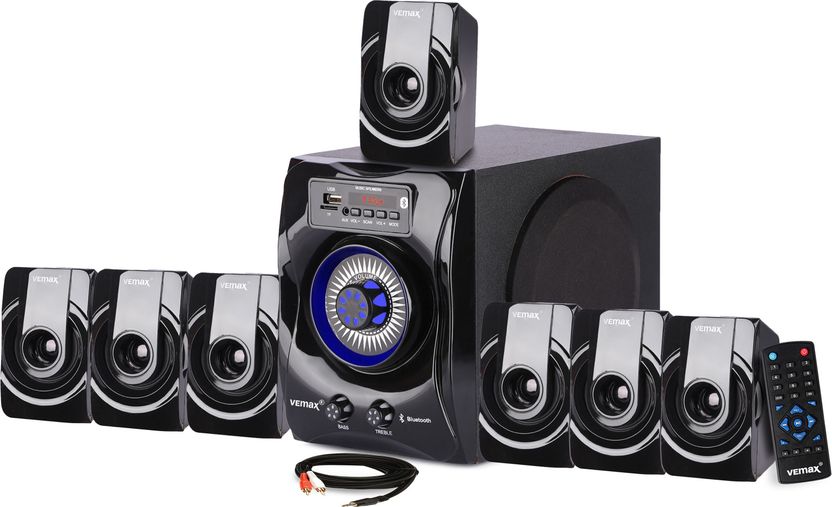 Vemax Pulse 7.1 Bluetooth Home Theater System 80W - Image 3