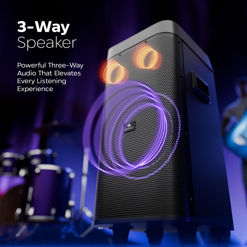 ZEBRONICS Party Fyre 900 RGB Wireless Speaker - Image 4
