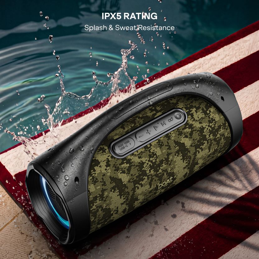 Buy boAt Stone 900 15H Battery Beige Bluetooth Speaker - Image 10