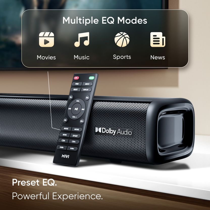 Mivi Fort H750 750W 5.1 Channel Soundbar - Image 8