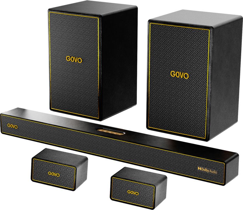 GOVO GoSurround 1008Pro 800W Bluetooth Soundbar Black - Image 1