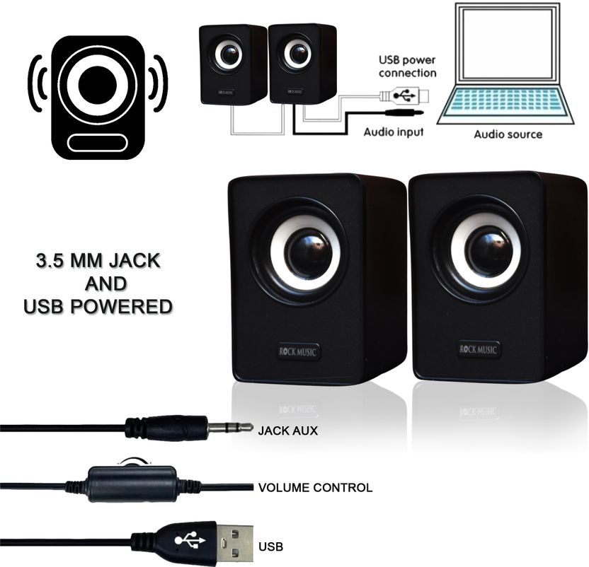 Coracao 6W Bass Subwoofer for PC/Laptop - Image 6