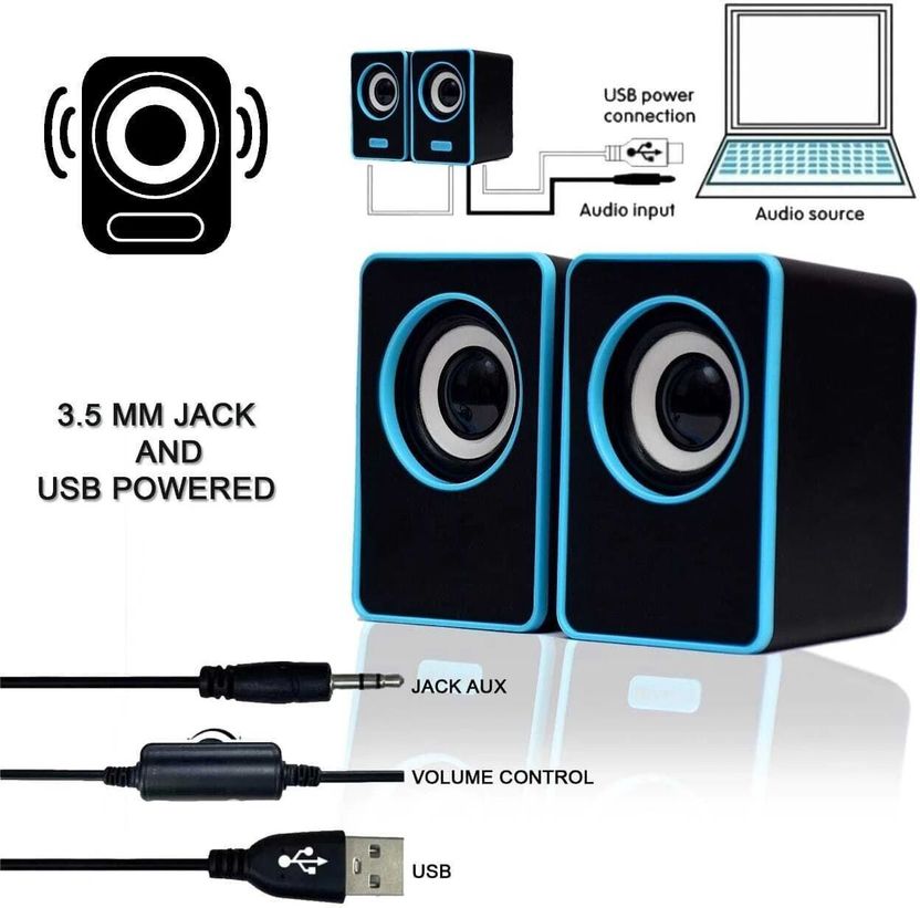 Coracao 6W Bass Subwoofer for PC/Laptop - Image 1