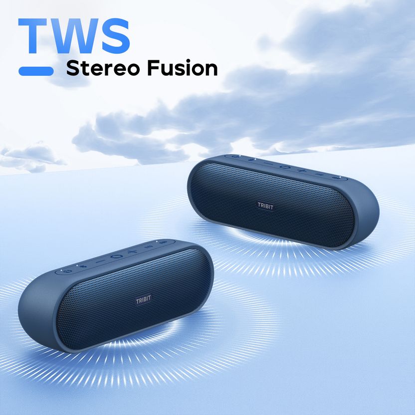 Tribit XSound Plus 2 30W Bluetooth Speaker Blue - Image 5