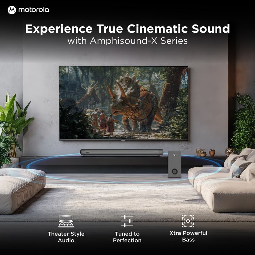Buy Motorola AmphisoundX Vibe 220 W Bluetooth Soundbar - Image 3