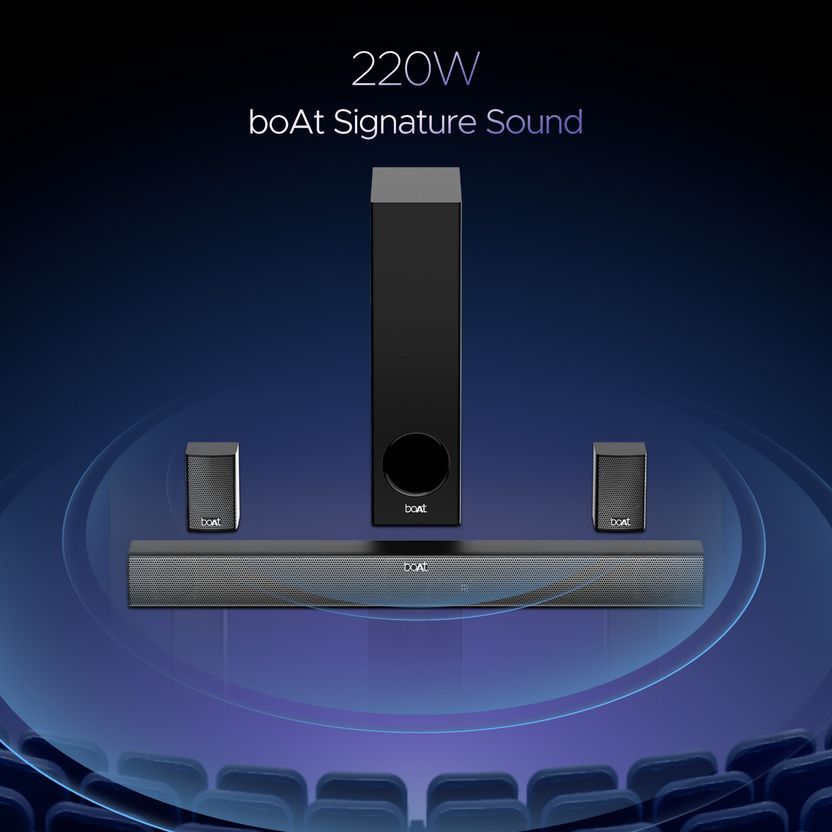 Buy boAt Aavante Bar 2400 Pro/2450 Pro 220W Bluetooth Soundbar - Image 3