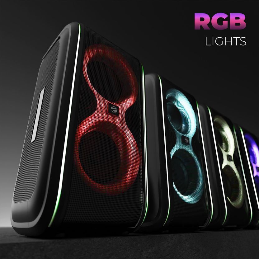 ZEBRONICS Party Fyre 90 Trolley Speaker - Image 4