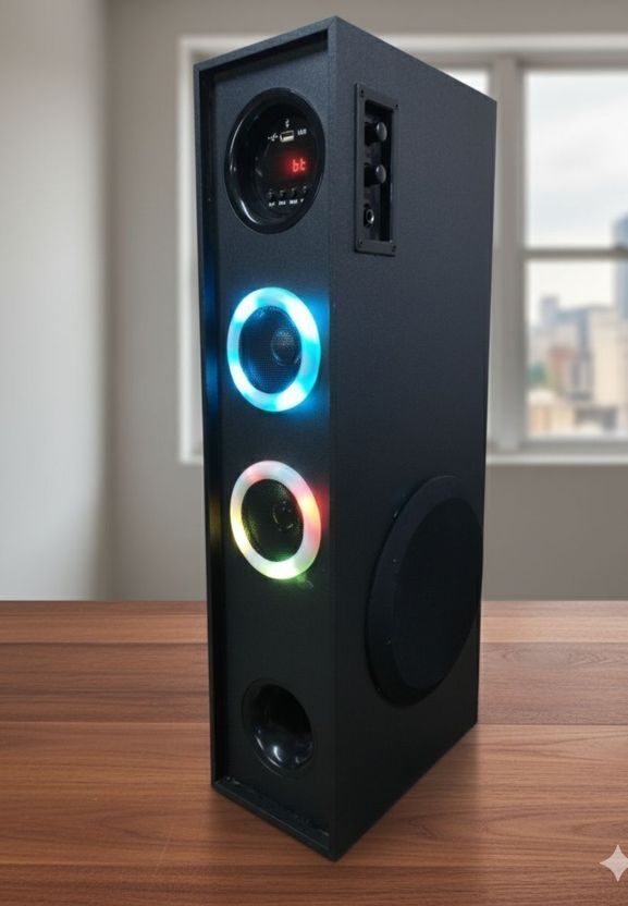 Sainitone ST 05 Black RGB 120W Bluetooth Speaker - Image 3