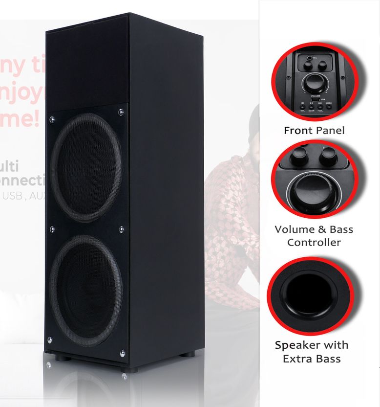 Bencley Black Diamond Bass Tube with Multi-color Lights - Image 5