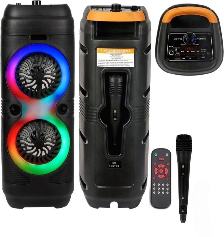 ME&U Infinity 10 Hours Bluetooth Karaoke Mic - Image 1