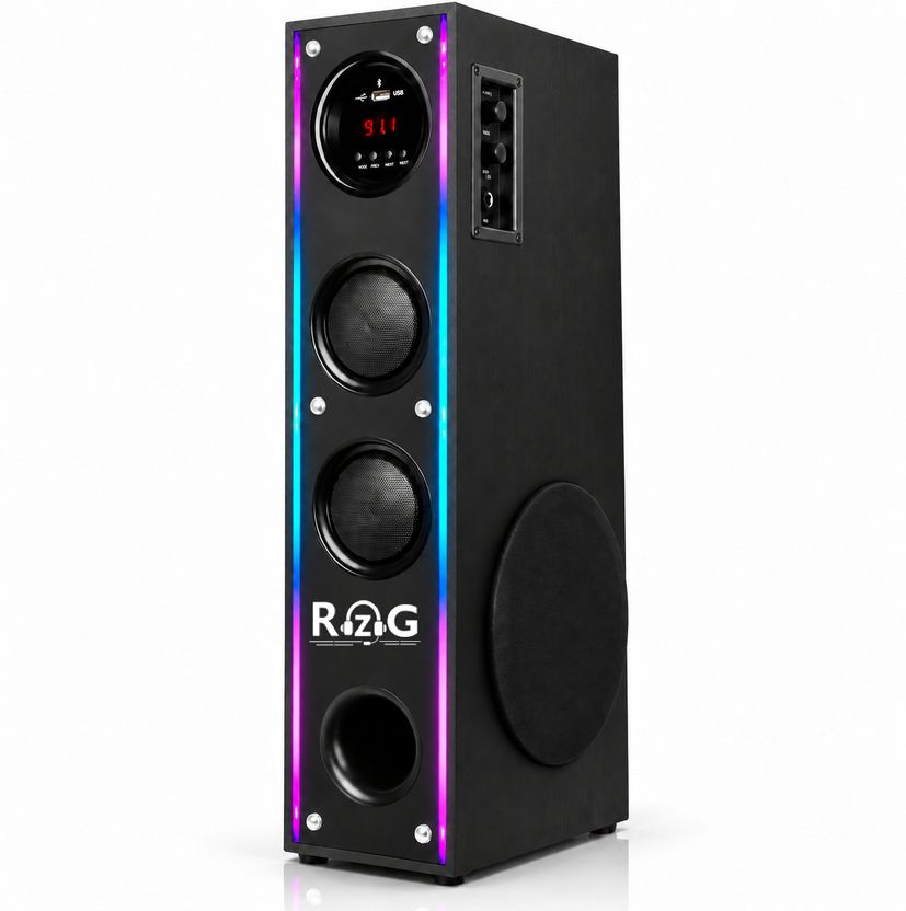 RZG Q-52 Tower Speaker 120W Bluetooth - Image 4
