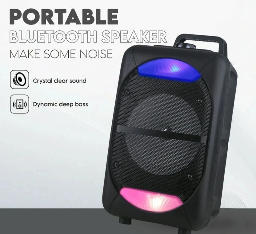 ME&U SargamMusic 8inchD Bluetooth Speaker - Image 2