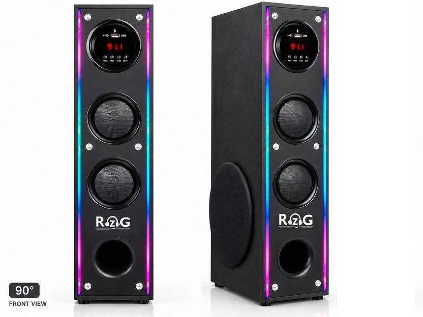 RZG Q-52 Tower Speaker 120W Bluetooth - Image 5