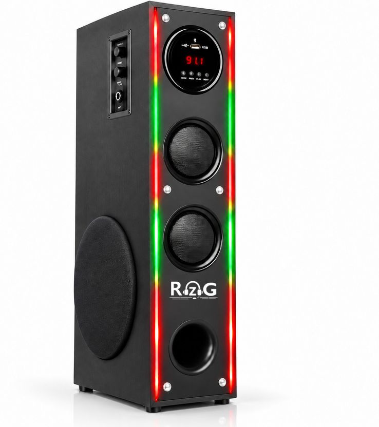 RZG Q-10 DJ Tower Speaker 120W - Image 4