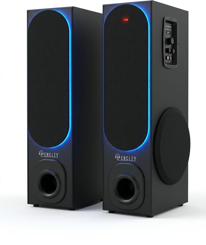 Bencley SIGNATURE-PRO 155W Bluetooth Tower Speaker (Black) - Image 1