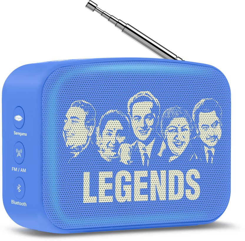 SAREGAMA Mini Hindi 5W Bluetooth Speaker (Sunset Red) - Image 10