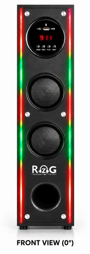 RZG Q-10 DJ Tower Speaker 120W - Image 3