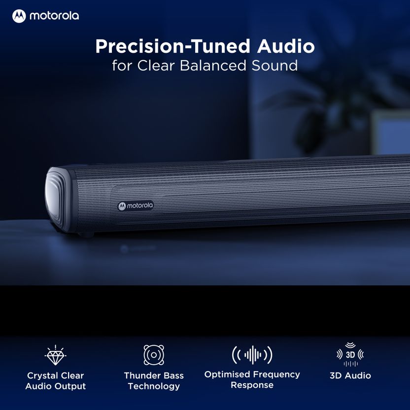 Buy Motorola AmphisoundX Vibe 220 W Bluetooth Soundbar - Image 5