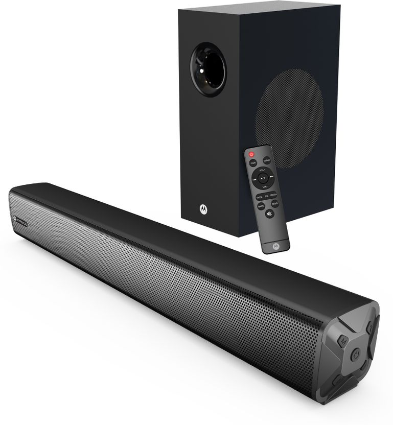 Motorola AmphisoundX Vibe 80W Bluetooth Speaker (Black, 2.1 Channel) - Image 1