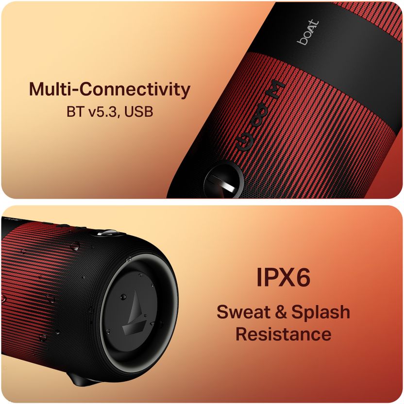 Buy boAt Stone 1200 Pro 76.2mm Beige Bluetooth Speaker - Image 4