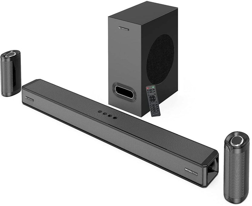 ZEBRONICS Surround Dolby Atmos Soundbar with Subwoofer 525W Bluetooth - Image 1