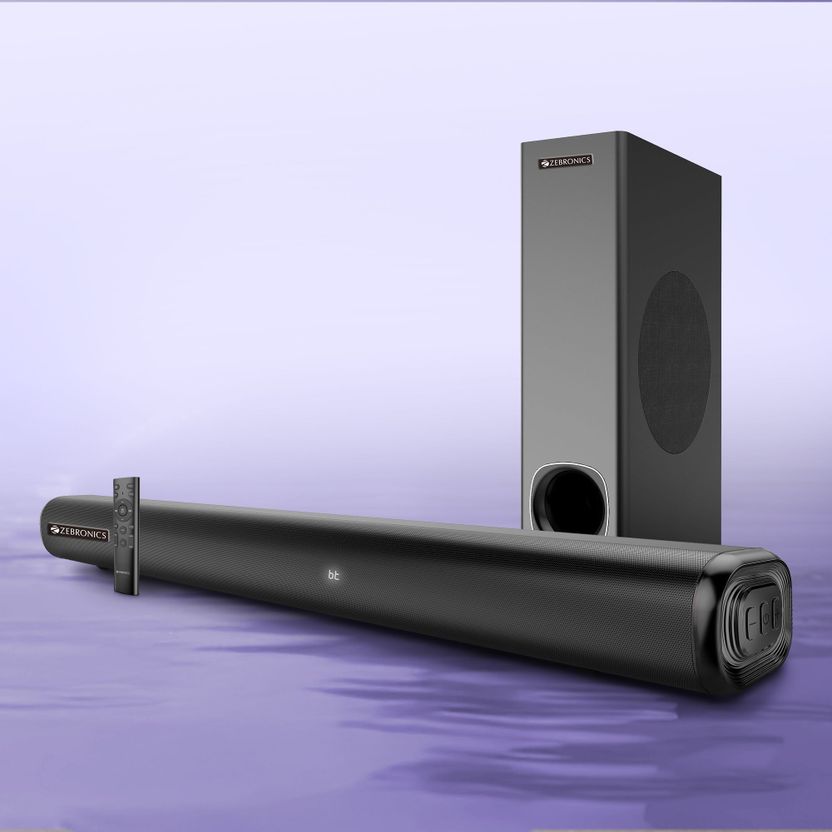 ZEBRONICS Juke Bar 4000 120W Bluetooth Soundbar Black - Image 1
