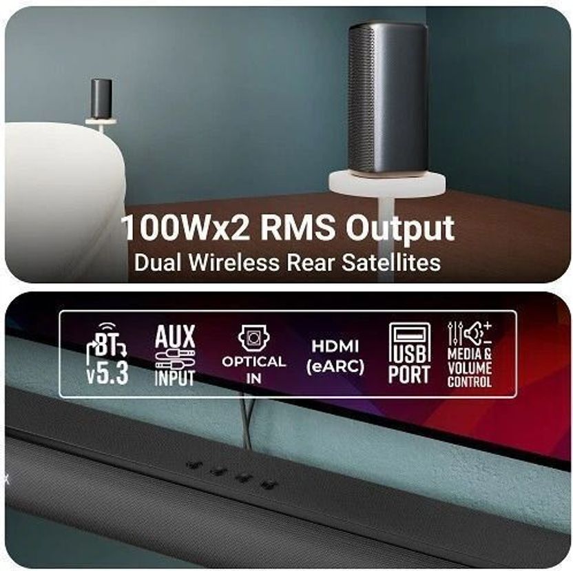 ZEBRONICS Juke Bar 9900 Bluetooth Soundbar - Image 6
